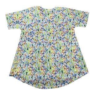 Atelier5 Abstract Print Top Large Multicolor VTG USA Oversized Artsy Chic Blouse